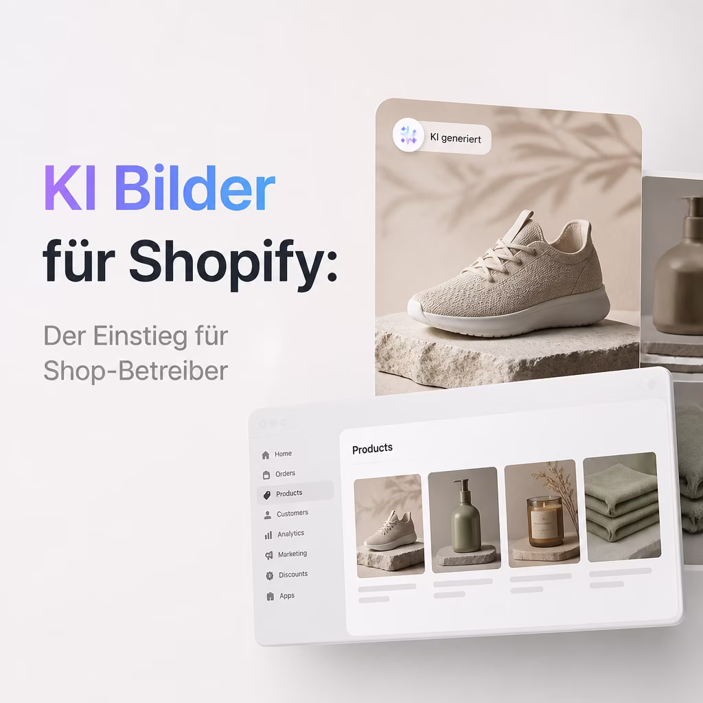 KI Bilder für Shopify: Der Einstieg für Shop-Betreiber